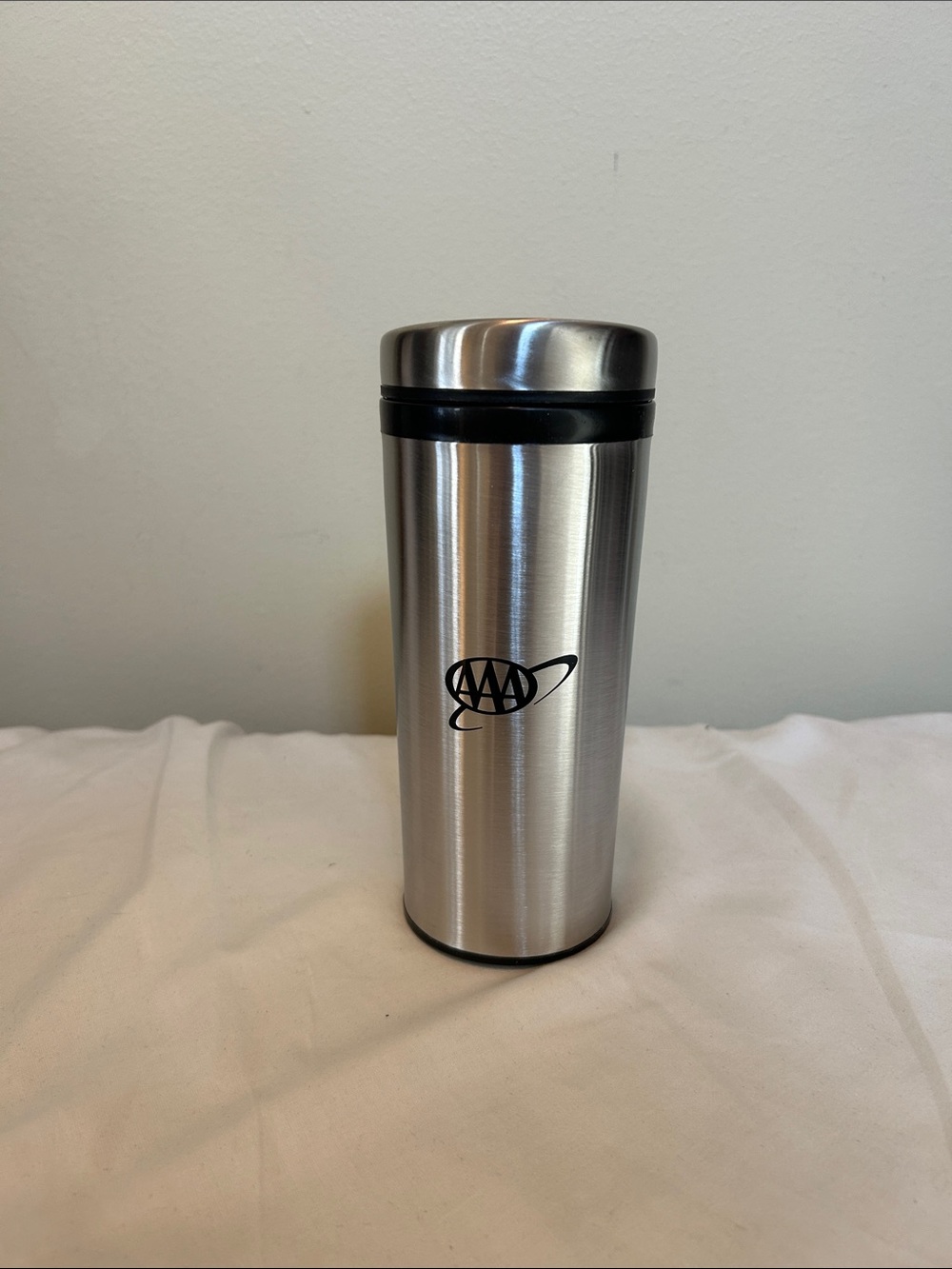 16 oz Stainless Steel Silver Travel Tumbler